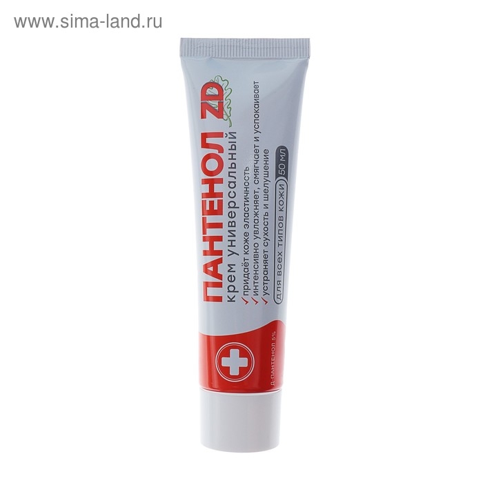Крем «Пантенол ZD» для любого типа кожи, 50 мл Крем «Пантенол ZD» для любого типа кожи, 50 мл