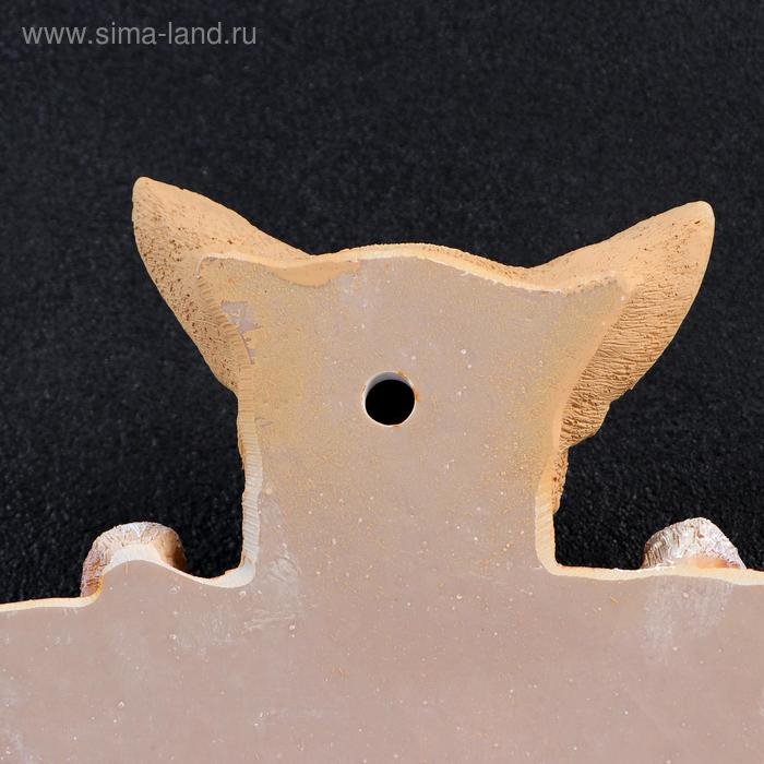 Подвесной декор Подвесной декор "Осторожно очень злая собака" 26х22см