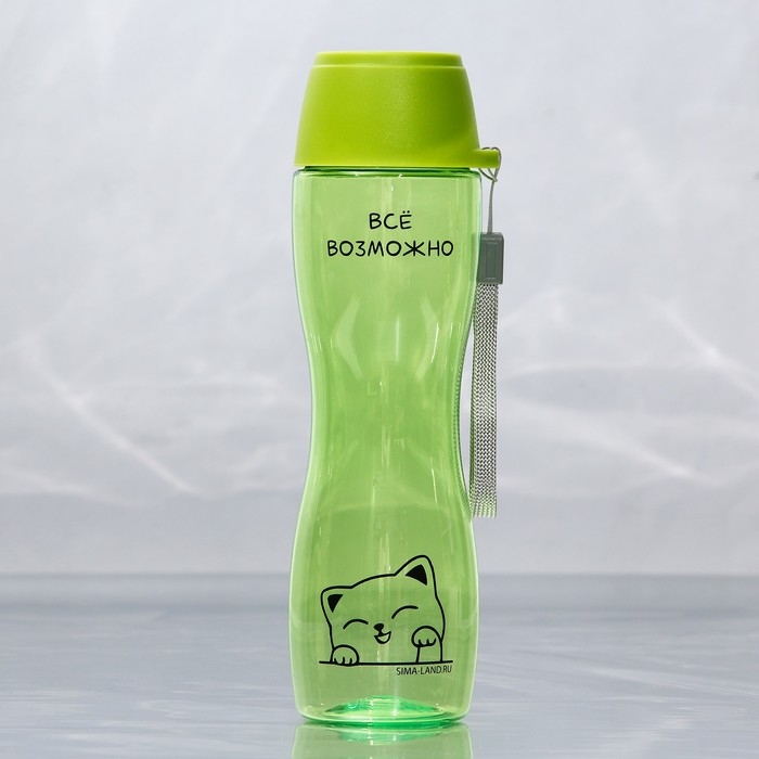 Бутылка для воды «Всё возможно», 460 мл Бутылка для воды «Всё возможно», 460 мл