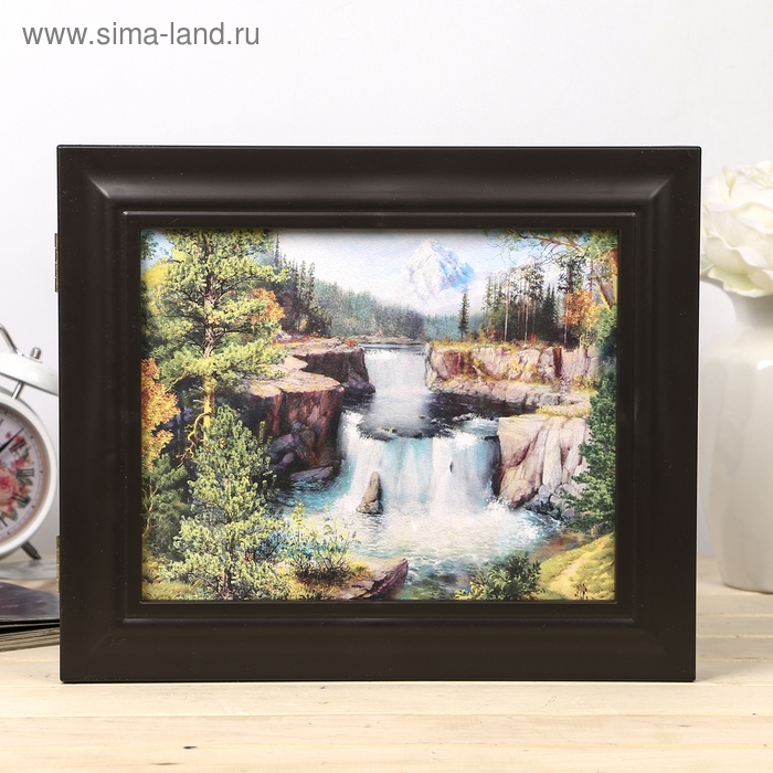 Ключница Ключница "Водопад" Венге 26х31х4,5 см