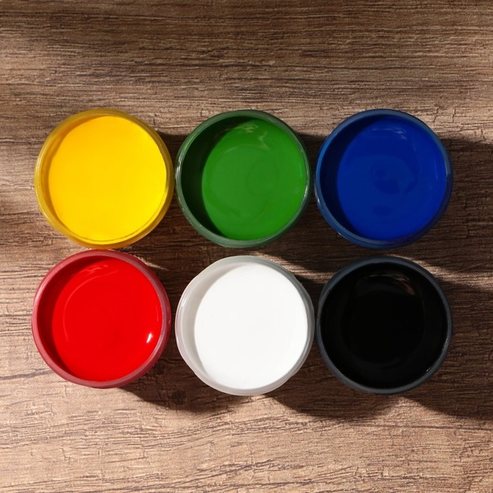 Набор художественной гуаши 6 цветов 17 мл ARTLAVKA Набор художественной гуаши 6 цветов 17 мл ARTLAVKA