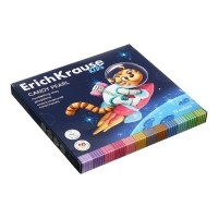 Пластилин 12 цветов 216 г ErichKrause "Kids Space Animals Candy Pearl", плавающий, перламутровый, со стеком