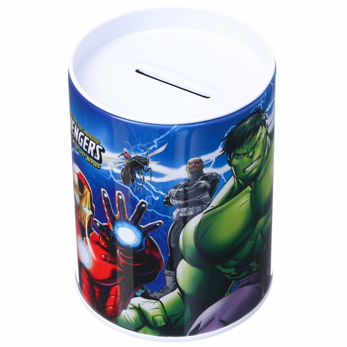 Копилка Копилка "Мстители", 7.5х7.5х10.5 см