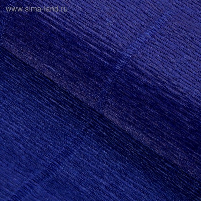 Бумага гофрированная, 955  Бумага гофрированная, 955 "Тёмно-синяя", 0,5 х 2,5 м