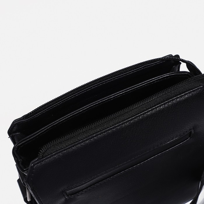 Сумка мужская, цвет чёрный Сумка мужская, цвет чёрный