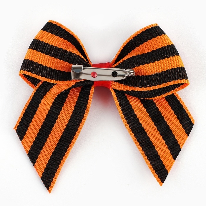 Георгиевская лента , с бантом на День победы «9 Мая», 10,5 х 14 см Георгиевская лента , с бантом на День победы «9 Мая», 10,5 х 14 см