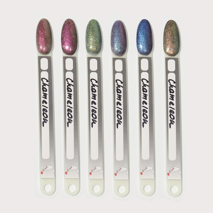 Гель лак для ногтей, &laquo;Chameleon&raquo;, 3-х фазный, 8мл, LED/UV, цвет тёмно-зелёный/малиновый (03)