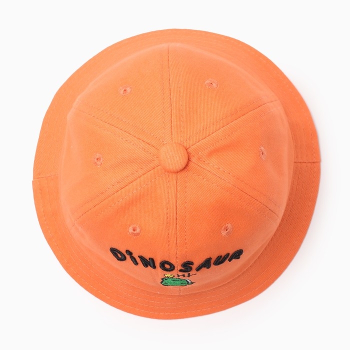 Панама для мальчика MINAKU Панама для мальчика MINAKU "Dinosaur", цв. оранжевый, р-р 48