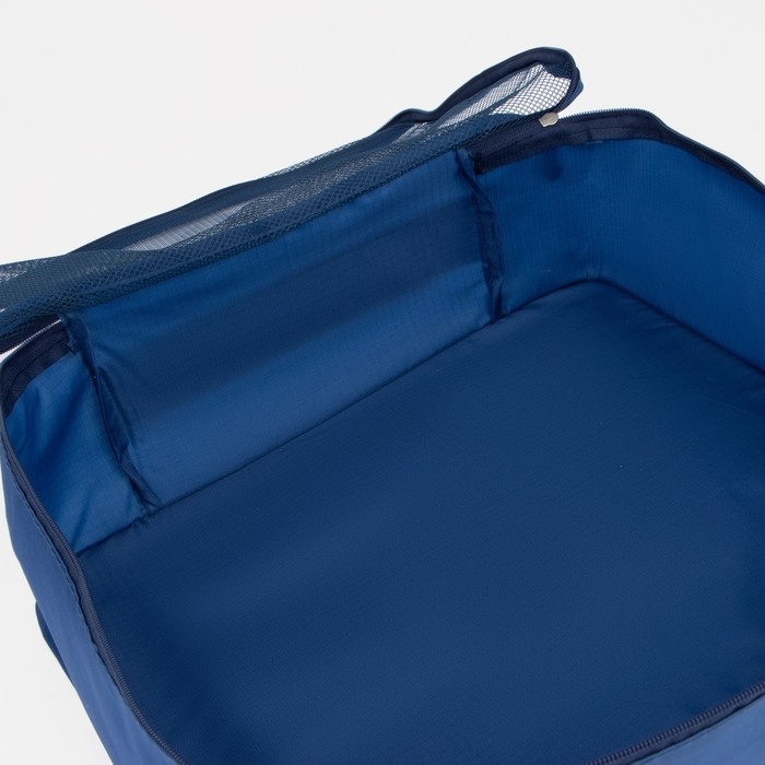 Набор органайзеров-косметичек на молниях, 6 в 1, цвет синий Набор органайзеров-косметичек на молниях, 6 в 1, цвет синий