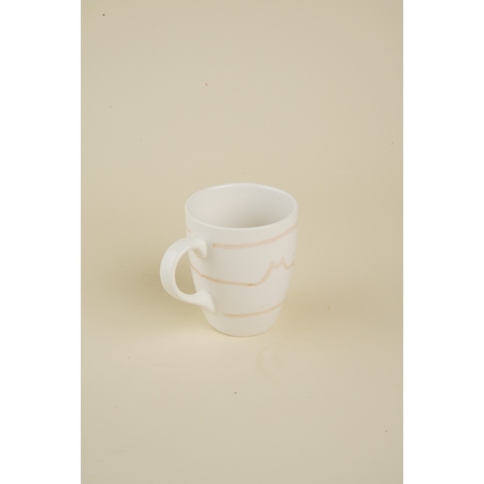 Набор кружек фарфоровых SL Home «Гато», 350 мл, цвет белый Набор кружек фарфоровых SL Home «Гато», 350 мл, цвет белый