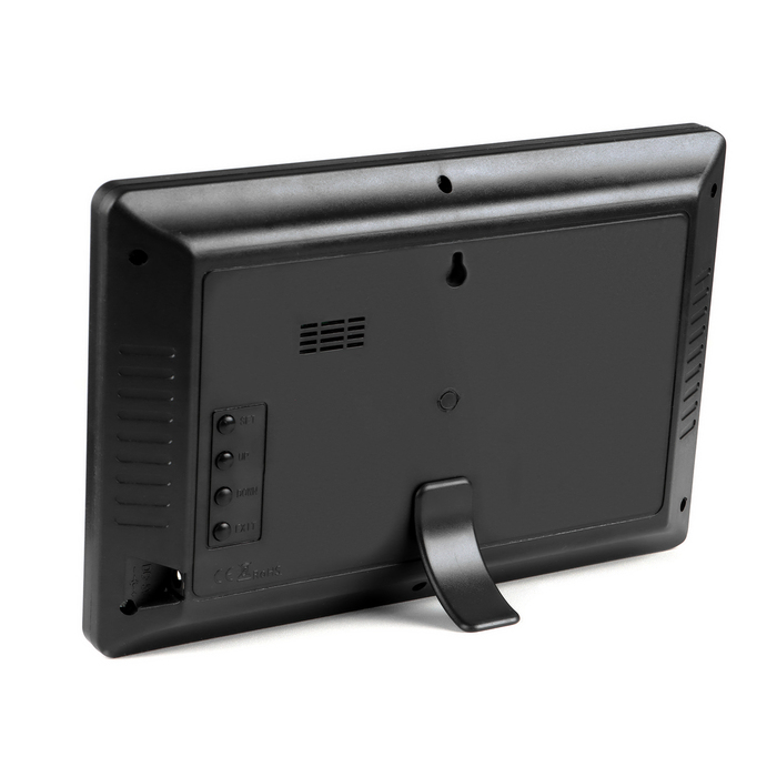 Часы электронные настенные, настольные  Часы электронные настенные, настольные "Соломон", будильник, 15.5 х 23.5 см, красные цифры