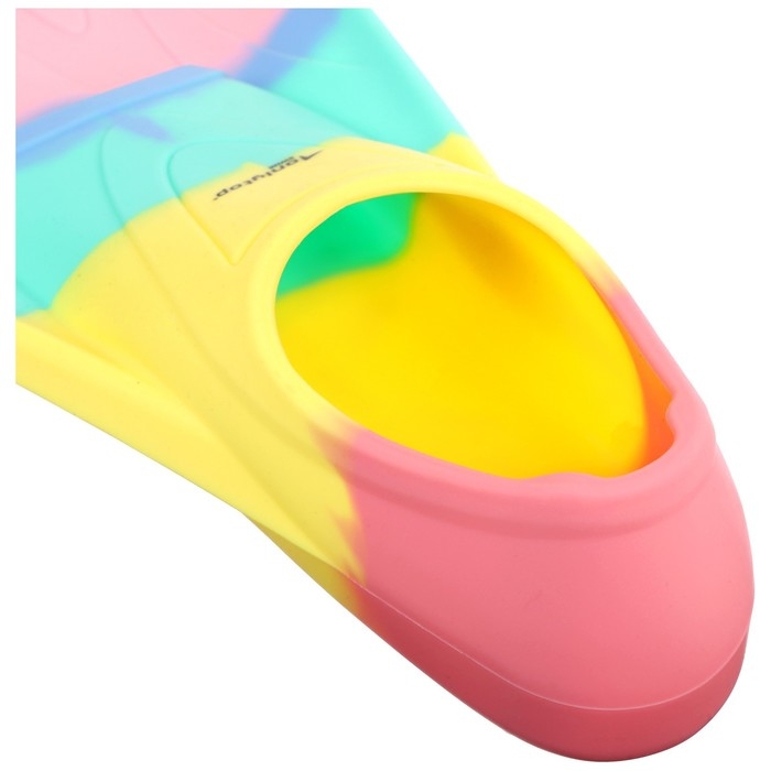 Ласты для плавания ONLYTOP, р. 30-32, цвет радужный Ласты для плавания ONLYTOP, р. 30-32, цвет радужный