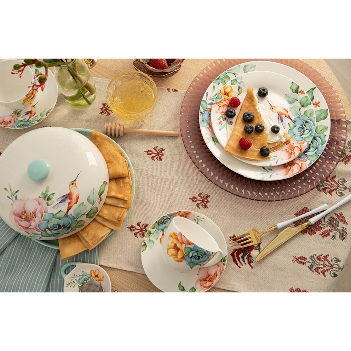 Сахарница Доляна «Пташка», 150 мл, d=7 см Сахарница Доляна «Пташка», 150 мл, d=7 см