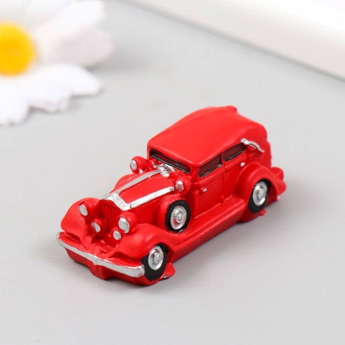 Фигурка для флорариума полистоун  Фигурка для флорариума полистоун "Ретро автомобиль" МИКС 5,5х3х2 см