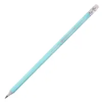 Набор карандашей чернографитных Calligrata. Pastel, 12 штук, HB, с ластиком, шестигранный, пластиковый, МИКС