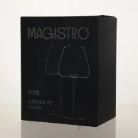 Бокалы для вина Magistro &laquo;Амьен&raquo;, 700 мл, h=25 см, набор 2 шт., стекло, прозрачные