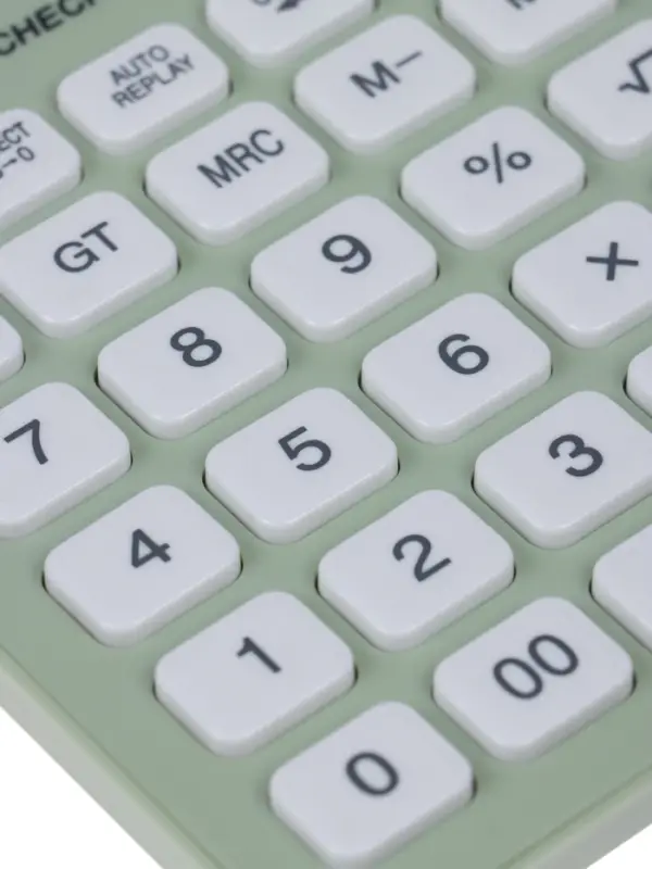 Калькулятор настольный 12-разрядный CS-588, корпус зеленый