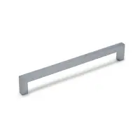 Ручка-скоба CAPPIO SQUARE RSC008, нержавеющая сталь, м/о 225 мм, графит
