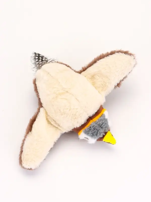 Интерактивная игрушка для кошек  Интерактивная игрушка для кошек "Воробей", коричневый