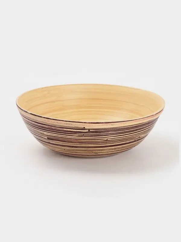 Салатник, 25&times;25&times;8 см, бамбук