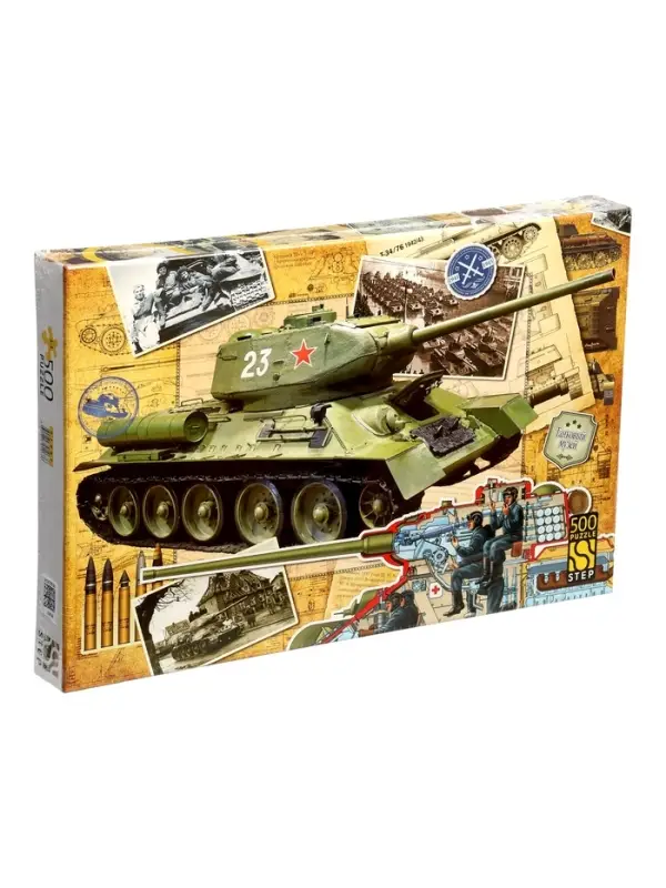 Пазл 500 эл. "Танк Т-34" 91067