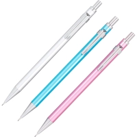 Карандаш механический Deli EU998 Arris 0.7мм металл ассорти дисплей