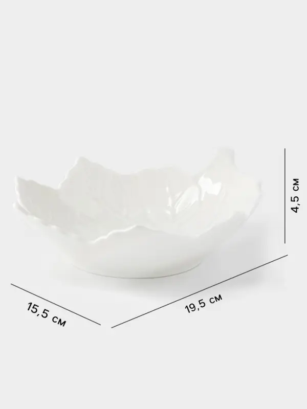 Блюдо &laquo;Листочек&raquo;, 19.5&times;15.5&times;4.5 см