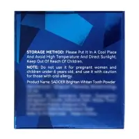 Отбеливающий зубной порошок SADOER, 50 г