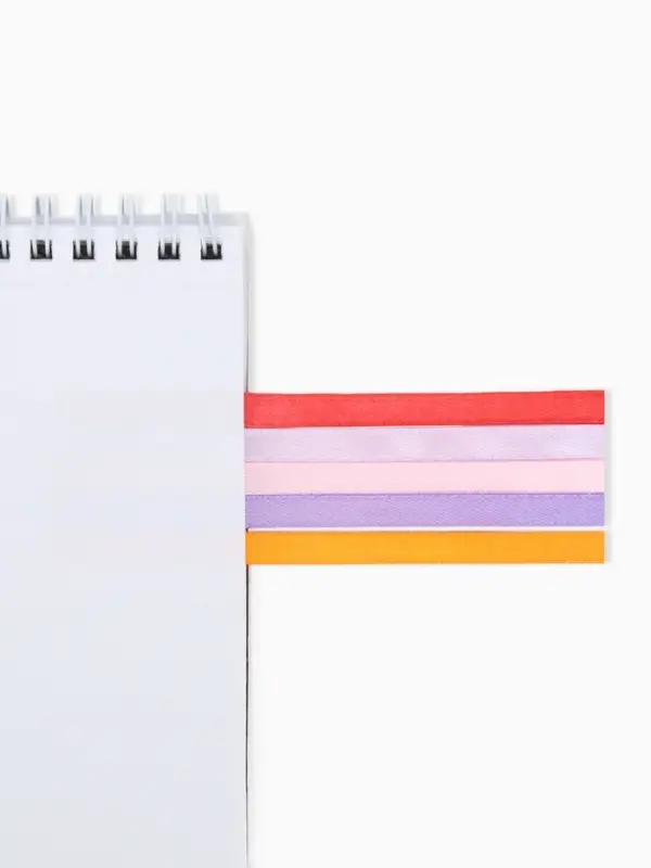 Закладка для книг, ляссе, 5 шт., А5 «Для девочки» Закладка для книг, ляссе, 5 шт., А5 «Для девочки»