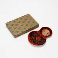 Тарелка в форме матрёшки &laquo;Классика&raquo;, 14,5x22 см
