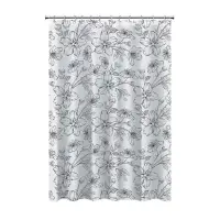 Шторка для ванной тм VETTA Цветы, ПЕВА 12 г/м2, 180x180 см, 1 дизайн