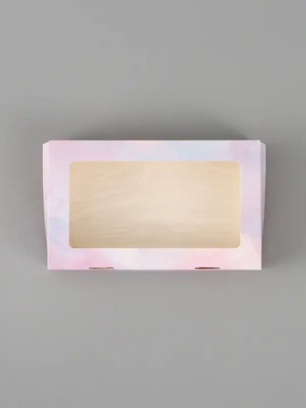 Коробка подарочная с окном &laquo;Для тебя&raquo;, 20&times;12&times;4 см, самосборная