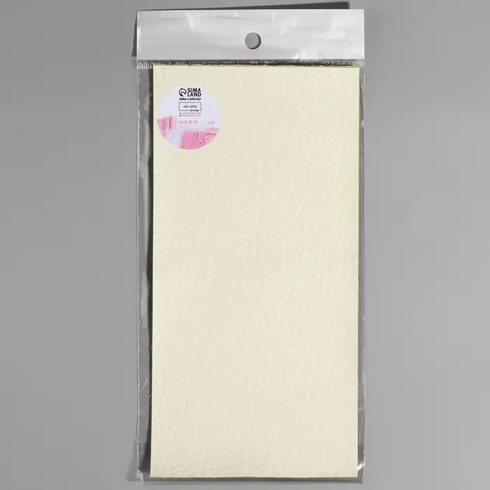 Заплатка клеевая из кожзаменителя, 10×20 см, бежевая Заплатка клеевая из кожзаменителя, 10×20 см, бежевая