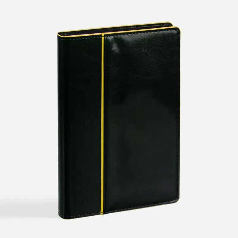 Ежедневник Alanis, недатированный, черный c желтым Ежедневник Alanis, недатированный, черный c желтым