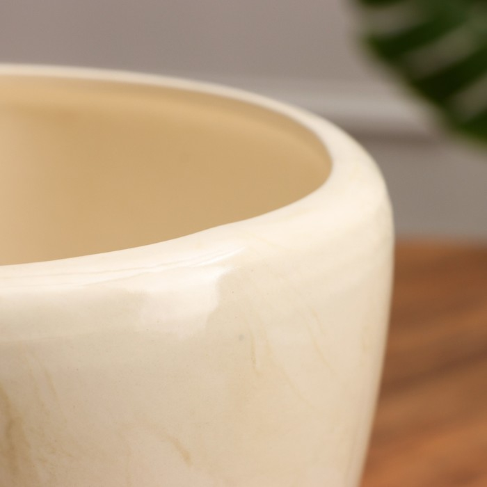 Набор горшков 3шт. Набор горшков 3шт. "Лето" белый: 11,5л, 5л, 1,8л