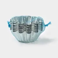 Форма для выпечки ромовой бабы, d=13 см, h=5.4 см, жесть, серебристая