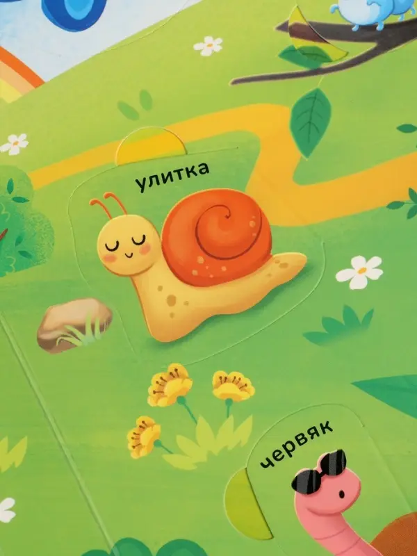 Книга с окошками &laquo;Мир вокруг меня!&raquo;, 100 окошек