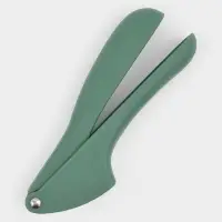 Пресс для чеснока Доляна &laquo;Уточка&raquo;, 16 см, зелёный