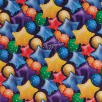 Бумага упаковочная глянцевая «Воздушные шары», 70 х 100 см