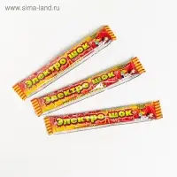 Конфета жевательная &laquo;Электрошок&raquo; с начинкой, с ароматом колы, 20 г