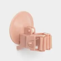 Держатель для уборочного инвентаря на вакуумной присоске, 5.5&times;5.5&times;7 см, МИКС