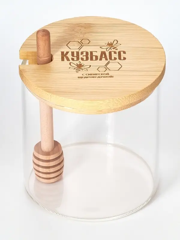 Банка для мёда &laquo;Кузбасс&raquo;, 310 мл