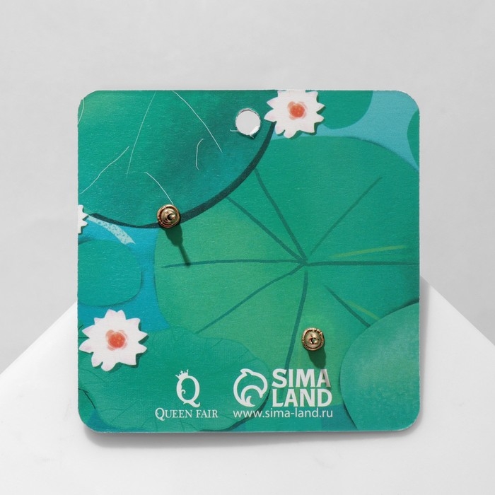 Серьги эмаль «Лягушки» с пальчиками, цветные в золоте Серьги эмаль «Лягушки» с пальчиками, цветные в золоте