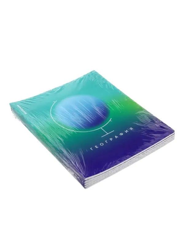 Тетрадь 36 листов в клетку &laquo;География&raquo; ErichKrause Gradient