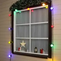 Гирлянда &laquo;Белт-лайт&raquo; 50 м, IP65, 2 Вт, тёмная каучуковая нить, шаг 20 см, Е27 (без ламп), 220 В