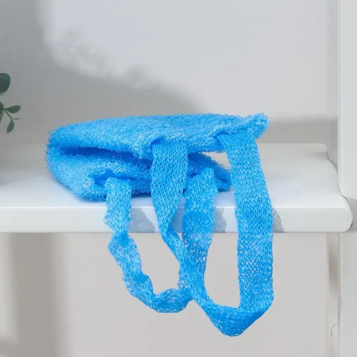 Мочалка для тела Доляна «Банная», 14×33 см, МИКС Мочалка для тела Доляна «Банная», 14×33 см, МИКС