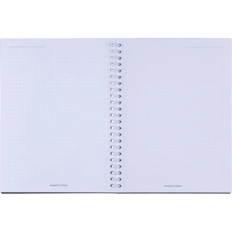 Бизнес-тетрадь, BS, А5, 80л., точка, спираль. Botanica, цикламен N4191