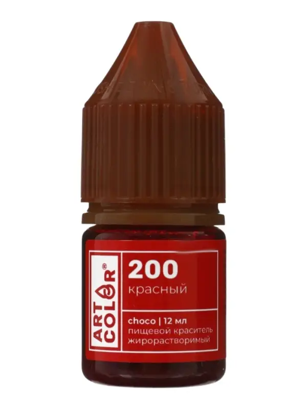 Набор гелевых жирорастворимых пищевых красителей Art Color choco, 6 цветов, 12 мл