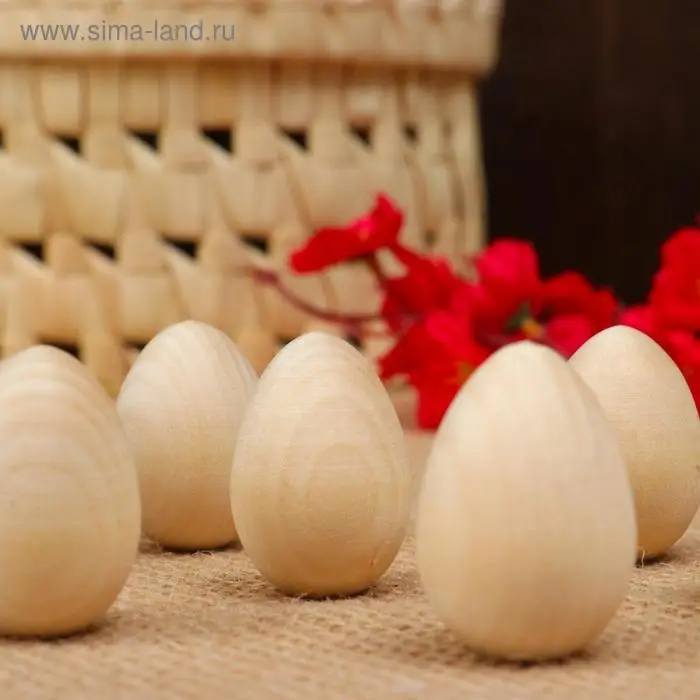 Заготовка для творчества Яйцо 3,5хd2,5 см