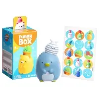 Игрушка - сюрприз Funny Box &laquo;Зверята&raquo;: фигурка, наклейки, МИКС